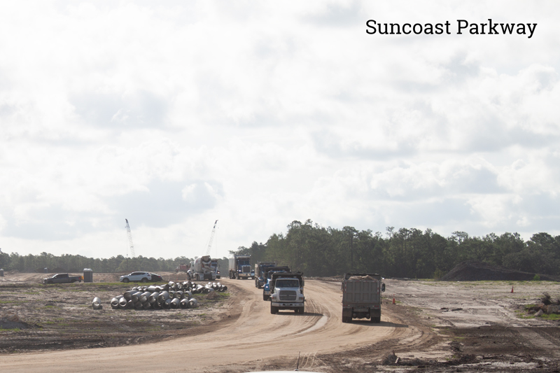 Land cleared by SMG, Inc. for a recent commercial sitework project.